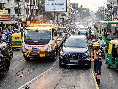 Professional Damage-Free Flatbed Towing in Bengaluru